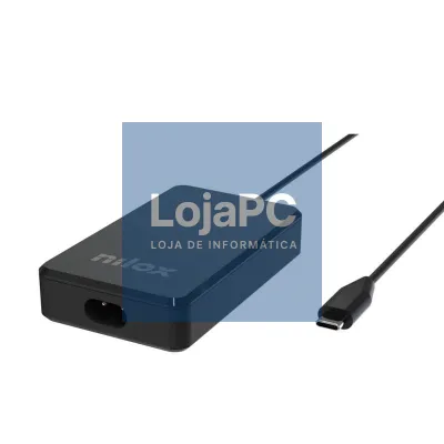 NILOX Alimentador gan usb-c para portátil -90w
