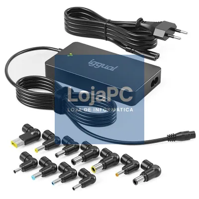 iggual Carregador Universal Slim CUA-S-11T-90W