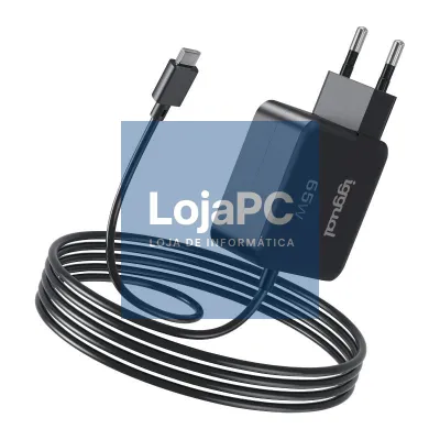 iggual Carregador portátil y telemóvel tipo C PD 65W
