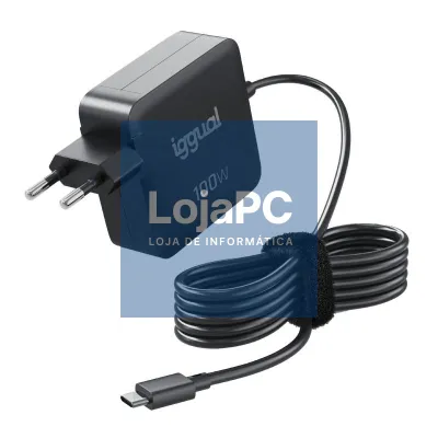 iggual Carregador portátil y telemóvel tipo C PD 100W