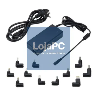 EWENT Carregador Autom. UniverNotebook 90W 11 Puntas