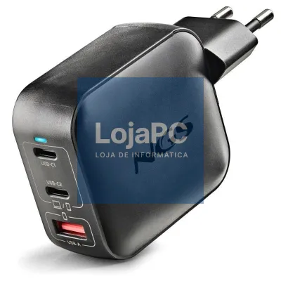 NGS CARREGADOR GAN PAREDE ULTRARAPIDO 100W 3 P