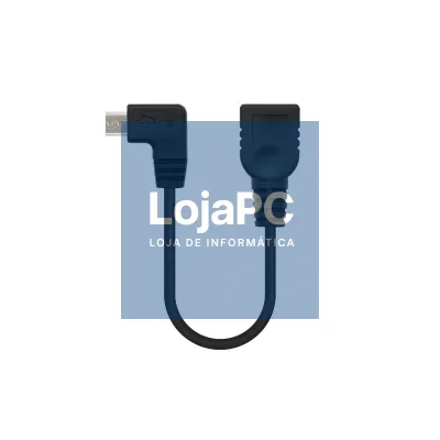Nanocable Cabo USB 2.0 OTG Tipo Micro B/M-A/H15cm