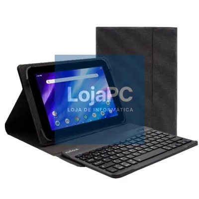 NILOX Capa tablet 9.7 a 10.5 teclado bt preto