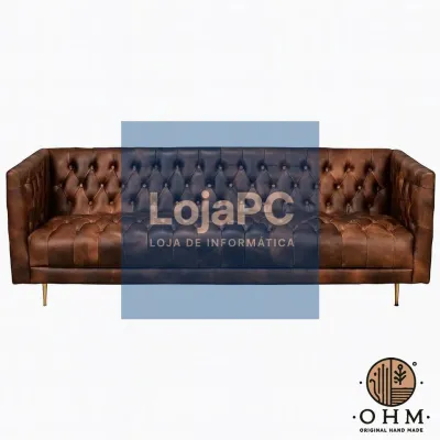Sofa OX Red Brown