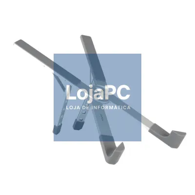 Tooq Suporte dobrável dispositivos até 17" Prateado