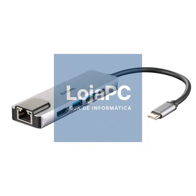 D-Link DUB-M520 Hub USB-C HDMI/2USB 3.0/USB-C/Ethe