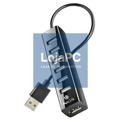 NGS Hub 7 portas 2.0 com adap.corrente