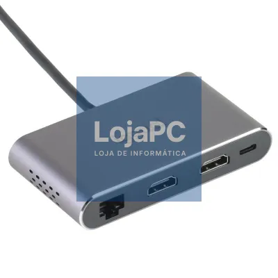 iggual Hub C 8 en 1 2xHDMI 2xUSB 2xSD RJ45 PD100W
