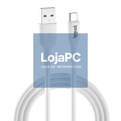 iggual Cabo USB-A/USB-C 100 cm branco Q3.0 3A