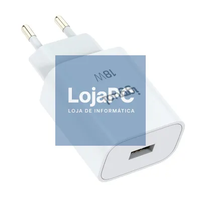 iggual Carregador 1xUSB-A carga rápida QC3.0 18W