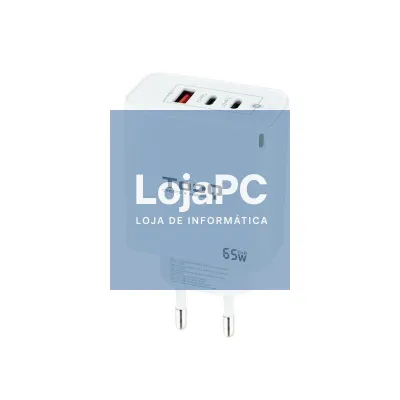 TOOQ Carregador parede GAN 2xUSB-C 1xUSB-A 45W+20W