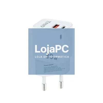 TOOQ Carregador parede GAN USB-C/USB-A 30W