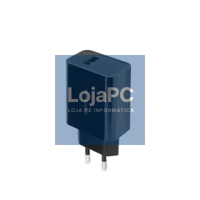 Nanocable Carregador 1 x USB 5V-2.1A Preto