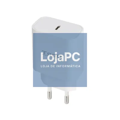 Tooq Carregador parede USB-C PD3.0 20W Branco