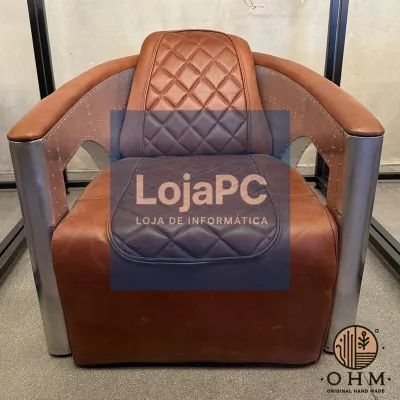 Poltrona Aviator Teak Brown