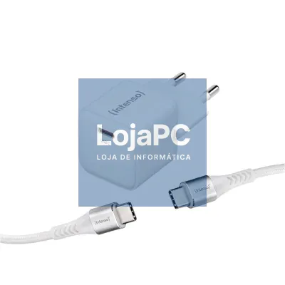 Intenso | KIT Carregador GaN W30C + Cabo USB-C