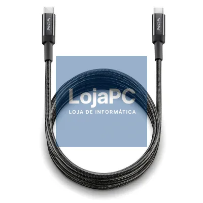 NGS Cabo carga rapida USB C A USB C 100w 3M