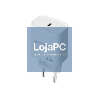 Nanocable Carregador parede USB-C PD 20W Branco