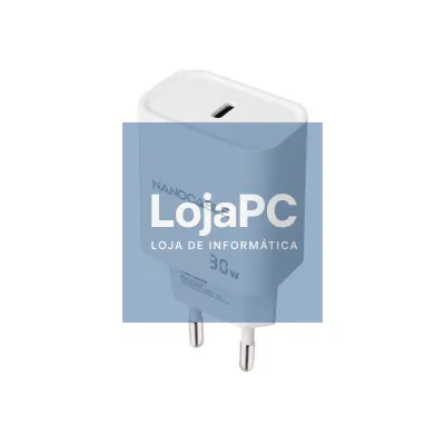 Nanocable Carregador parede USB-C PD 30W Branco