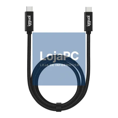 iggual Cabo USB-C 3.2 Gen2x2 100W 5A 4K 1m nylon