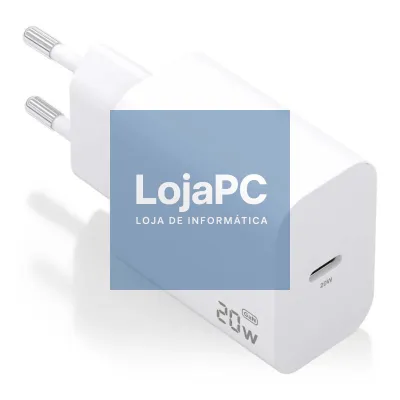 Aisens Carregador GaN 20W 1xUSB-C PD3.0 Branco
