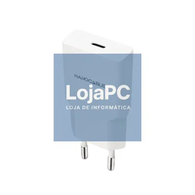 Nanocable Carregador USB-C/PD 30W Branco