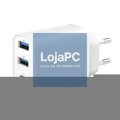 Gembird Carregador rápido USB PD 4 portas 40 W GaN