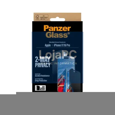 PanzerGlass Privacy Protector iPhone 17-16Pro