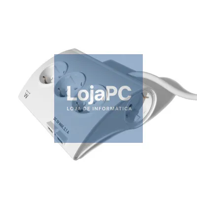 EWENT EW3935 Extensão 5 Schuko + 2 usb 2.1A