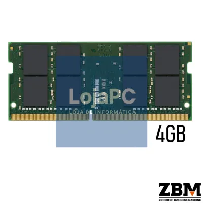 Memória DDR4 4GB 2666Mhz p/ POS ZBM