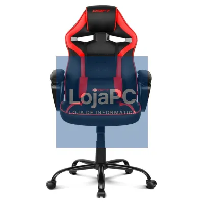 Drift Cadeira Gaming DR50 Preto/ Vermelho