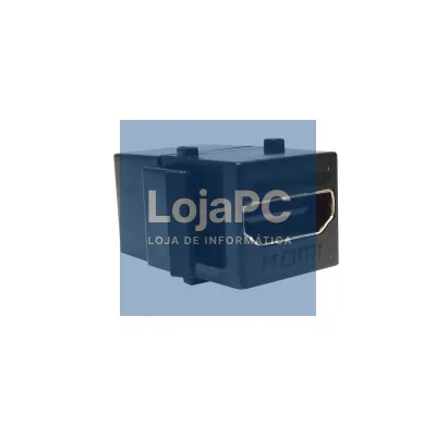 Conector Painel HDMI  F/ HDMI  F Preto
