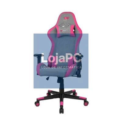 DRIFT Cadeira Gaming DR90 PRO Cinzento/Rosa