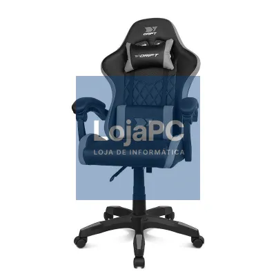 DRIFT Cadeira Gaming DR35 Preta-Cinzento