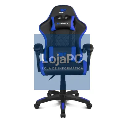 DRIFT Cadeira Gaming DR35 Preta-Azul Eléctrico