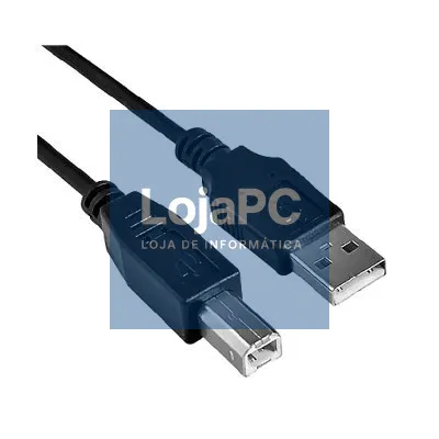 Nanocable Cabo USB 2.0 Tipo A - B 3 M Preto