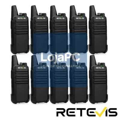 Walkie Talkie RT622 Pack 10 Unidades