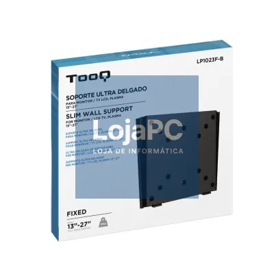 Tooq LP1023F-B Suporte TV 13"-27" Preto