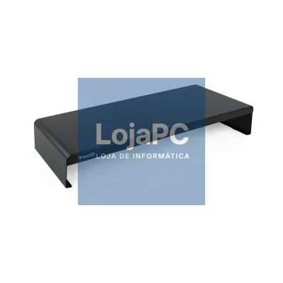 Tooq Suporte elevador para monitor/portátil PRETO