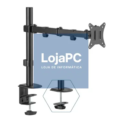 iggual SPM01 Suporte pinza mesa 1 monitor 17"-32"