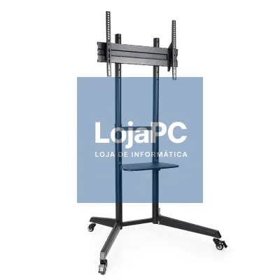 Tooq FS1170M-B Suporte de chão rodas Ramsés 37"-70"