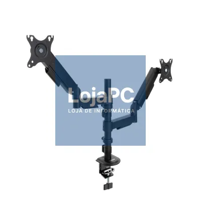 Tooq Suporte de mesa DB1533TNR-B 2 braço 17-32 Preto