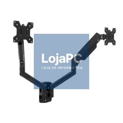 Tooq Suporte de parede LP1434TNR-B 2 braço 13-34 Preto