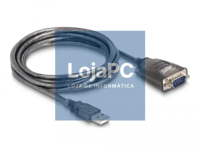 Adapt Delock USB 2.0 Tipo-A / 1x Serial RS-232 D-Sub 9 M 1mt
