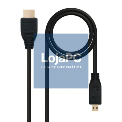 Nanocable Cabo Micro HDMI V1.4 A/M 1,8 M