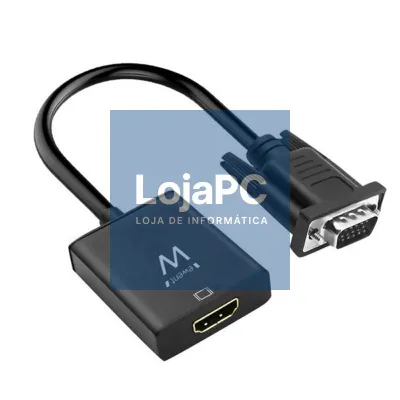 EWENT EW9866 Adaptador Vga/Hdmi com Audio
