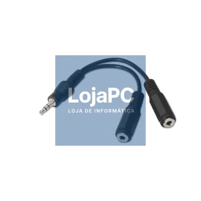 Nanocable Cabo Audio Estéreo 2Jack 3.5H Jack 3.5M