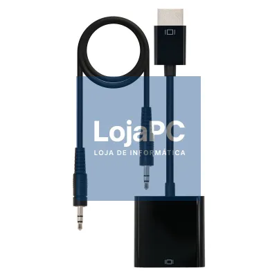 Nanocable Conversor HDMI/SVGA+AUDIO HDMI/M-SVGA/H
