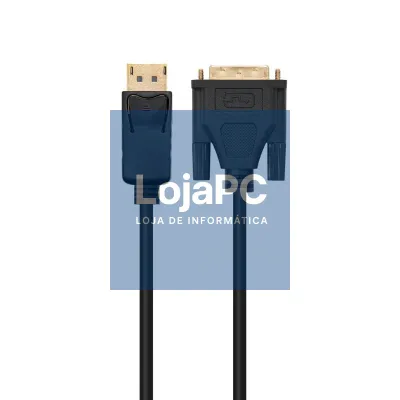 Ewent Cabo Displayport A DVI-D 24+1, 1.2 - 1,8mt